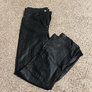 H&M Black Straight Leg Pants